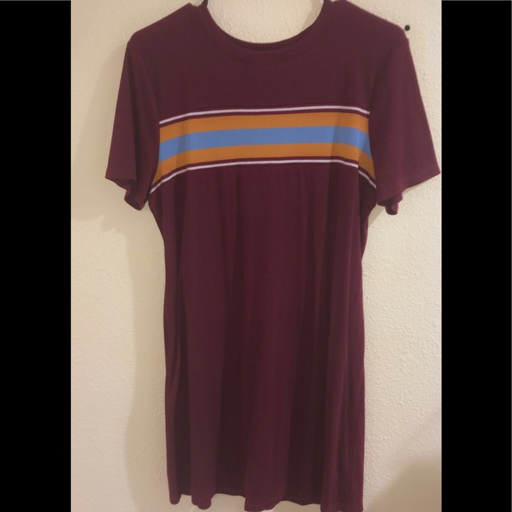 Maroon dress